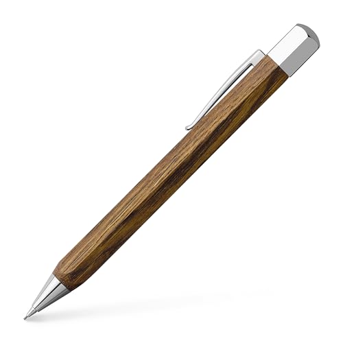 Faber-Castell 137508 - Drehbleistift Ondoro Räuchereiche, 0,7 mm, braun, 1 Stück von Faber-Castell