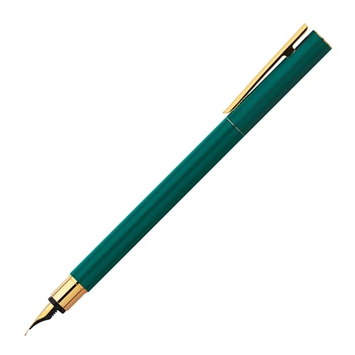 Faber-Castell 141431 - Füller Neo Slim, Federbreite F, gold rainforest von Faber-Castell