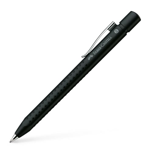 Faber-Castell 144187 - Kugelschreiber GRIP 2011, Mine: M, Schaftfarbe: schwarz-matt von Faber-Castell