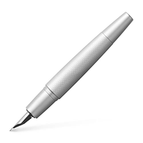 FABER-CASTELL 148670 - Füller e-motion pure Silver, Federbreite M, inkl. Geschenkverpackung und Konverter FABER-CASTELL 148670 - Füller e-motion pure Silver, Federbreite M, inkl. Geschenkverpackung und Konverter von FABER-CASTELL
