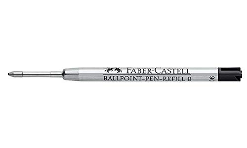 Faber-Castell 148744 Kugelschreiber-großraummine F, schwarz von Faber-Castell
