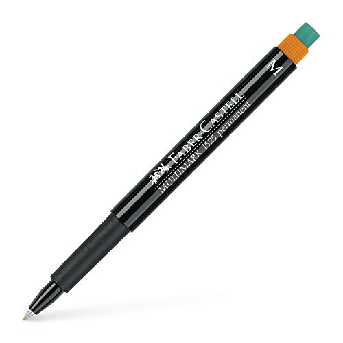 Faber-Castell 152515 - Marker Multimark M, permanent, orange von Faber-Castell