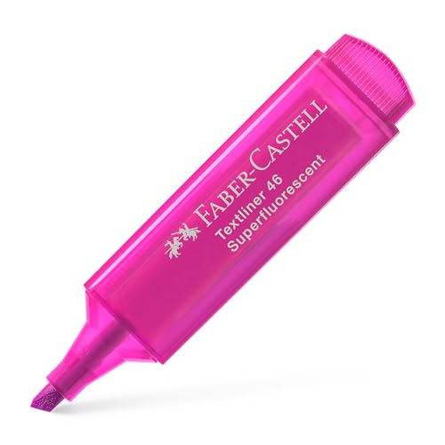 Faber-Castell 154628 - Textmarker Textliner 1546, nachfüllbar, rosa von Faber-Castell