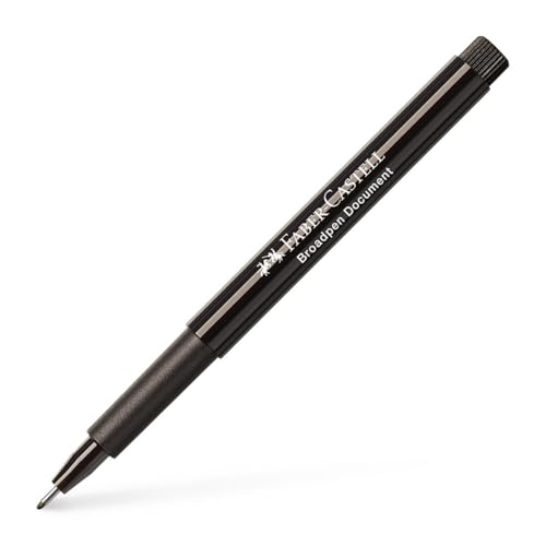 FABER-CASTELL 155499 - Fineliner Broadpen 1554, 0,8 mm, schwarz FABER-CASTELL 155499 - Fineliner Broadpen 1554, 0,8 mm, schwarz von Faber-Castell