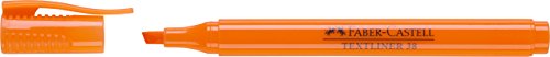 Faber-Castell 157715 - Box mit 10 fluoreszierenden Textliner 38, orange von Faber-Castell