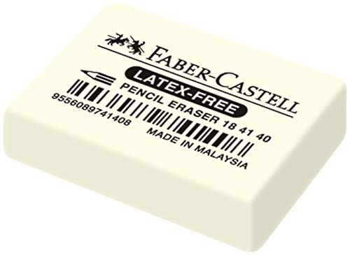 Faber-Castell 184140 Radiergummi 7041-40 34x26x8mm von Faber-Castell