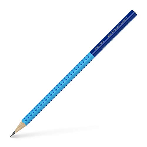 Faber-Castell 517052 - Bleistift Grip 2001 Two Tone, Blau, 1 Stück von Faber-Castell