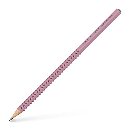 Faber-Castell 517054 - Bleistift Grip 2001, rose shadows, 1 Stück von Faber-Castell