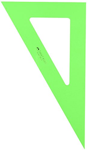 Faber Castell 734231 – Set quadratisch für technische Design, 28 cm, keine absolvierte, grün von Faber-Castell