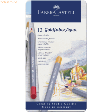 5 x Faber Castell Aquarellstift Goldfaber sortiert im 12er Etui 5 x Faber Castell Aquarellstift Goldfaber sortiert im 12er Etui von Faber Castell