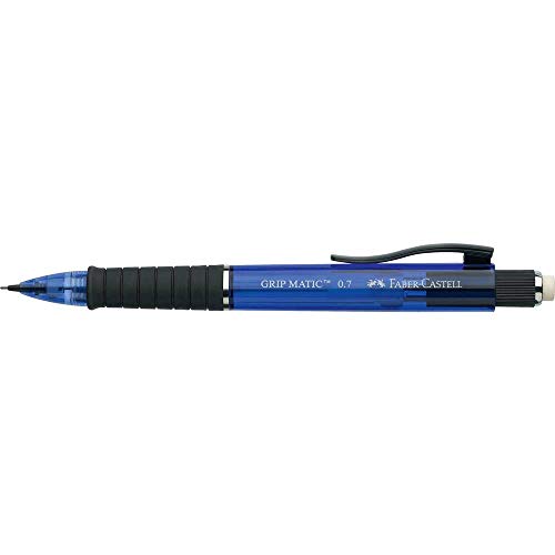 Faber-Castell CASTELL 132152 Feinminenstift 0.7mm GripMatic, Black,Blue von Faber-Castell