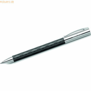 Faber Castell Drehkugelschreiber Ambition Edelharz Rhombus schwarz im Faber Castell Drehkugelschreiber Ambition Edelharz Rhombus schwarz im von Faber Castell