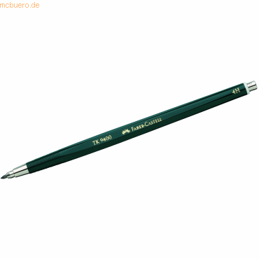 Faber Castell Fallminenstift TK 9400 2,0 4H schwarz von Faber Castell