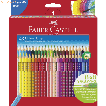 Faber Castell Farbstift Colour Grip VE=48 Stück Kartonetui Faber Castell Farbstift Colour Grip VE=48 Stück Kartonetui von Faber Castell