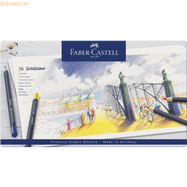 Faber Castell Farbstift Goldfaber permanent sortiert VE=36 Stück Etui Faber Castell Farbstift Goldfaber permanent sortiert VE=36 Stück Etui von Faber Castell