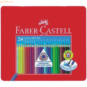 Faber Castell Farbstifte Colour Grip VE=24 Farben Faber Castell Farbstifte Colour Grip VE=24 Farben von Faber Castell
