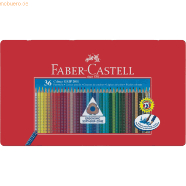 Faber Castell Farbstifte Colour Grip VE=36 Farben Faber Castell Farbstifte Colour Grip VE=36 Farben von Faber Castell