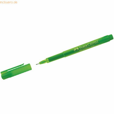 10 x Faber Castell Fineliner Broadpen 1554 0,8 mm grasgrün 10 x Faber Castell Fineliner Broadpen 1554 0,8 mm grasgrün von Faber Castell