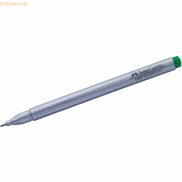 Faber Castell Fineliner Finepen Grip 0,4 mm permanent oliv von Faber Castell