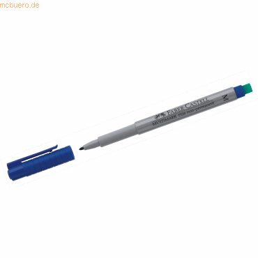 Faber Castell Folienschreiber nonpermanent M blau von Faber Castell