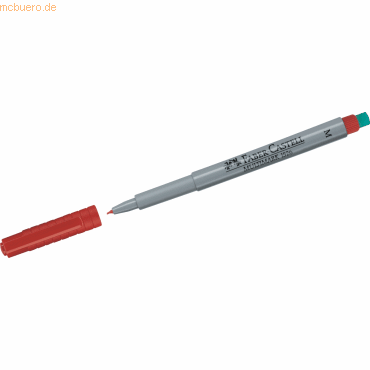Faber Castell Folienschreiber nonpermanent M rot Faber Castell Folienschreiber nonpermanent M rot von Faber Castell