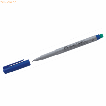 Faber Castell Folienschreiber nonpermanent S blau von Faber Castell