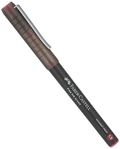 Faber-Castell Free Ink Broad 1,5 mm Bordeaux von Adel