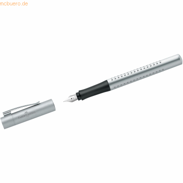 Faber Castell Füller Grip 2011 EF silber Faber Castell Füller Grip 2011 EF silber von Faber Castell