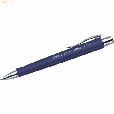 Faber Castell Kugelschreiber Poly Ball blau Faber Castell Kugelschreiber Poly Ball blau von Faber Castell