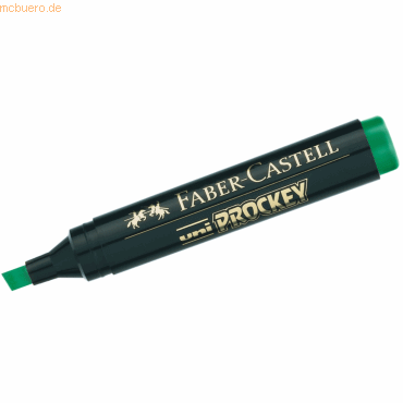 Faber Castell Marker Uni Prockey Keilspitze 3-6mm grün Faber Castell Marker Uni Prockey Keilspitze 3-6mm grün von Faber Castell