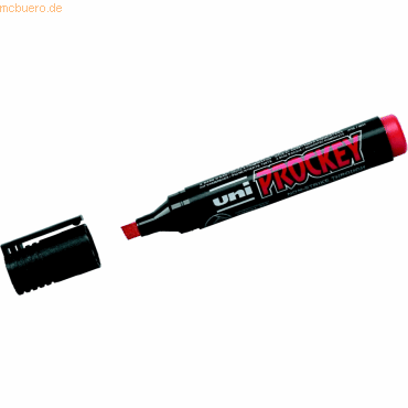 Faber Castell Marker Uni Prockey Keilspitze 3-6mm rot von Faber Castell