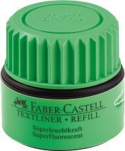 Faber-Castell Nachflltinte 1549 AUTOMATIC REFILL fr Textliner 48 REFILL, 30 ml, grn von Faber-Castell