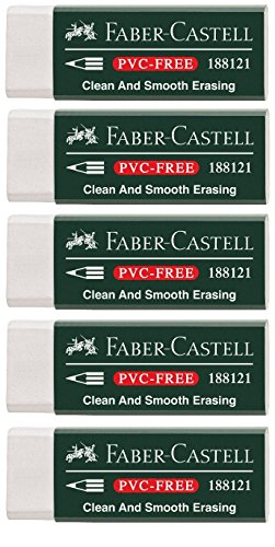 Faber-Castell Radierer (5 Radierer) von Faber-Castell