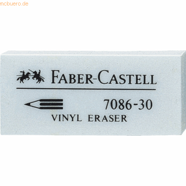 Faber Castell Radiergummi Vinyl 42x19x12mm Blei+Farbstifte Faber Castell Radiergummi Vinyl 42x19x12mm Blei+Farbstifte von Faber Castell