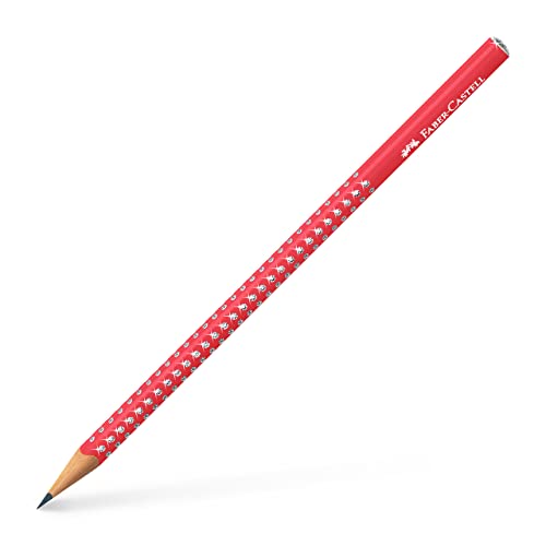 Faber-Castell Sparkle Graphitstift, Zuckerstange, Rot von Faber-Castell