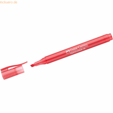 Faber Castell Textmarker Textliner 38 rot von Faber Castell