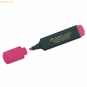 Faber Castell Textmarker Textliner 48 refill rosa von Faber Castell