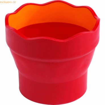 Faber Castell Wasserbecher Clic & Go rot Faber Castell Wasserbecher Clic & Go rot von Faber Castell