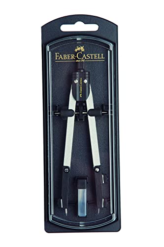 Faber-Castell – Zirkel Schnellverstellung mit Schraube Ersatz-Central, Gelenke In Beiden Arme und Zubehör (32721 – 4) von Faber-Castell