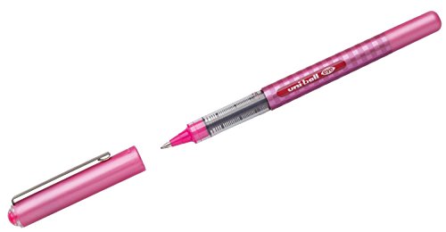 Faber-Castell uni-ball 148177 - Tintenroller uni-ball Eye Design, 0,4 mm, pink, 1 Stück von Faber-Castell