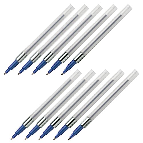 Faber-Castell uni-ball 205057 - Refillmine uni-ball Powertank SN-220, 0,4 mm, blau, 10 Stück von Faber-Castell