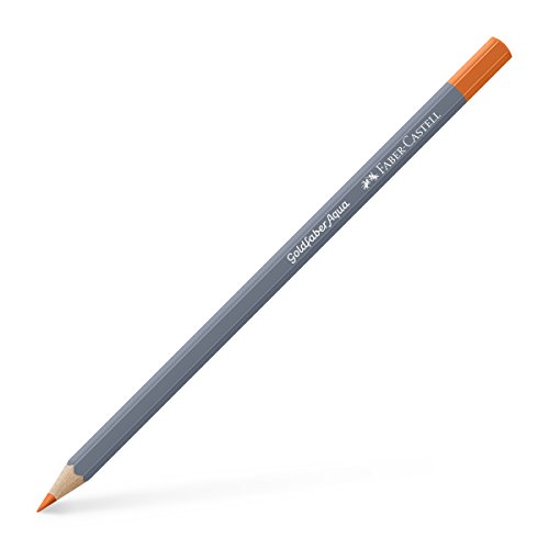 Goldfaber Aqua Aquarell-Bleistift Dunkles Kadmiumorange 115 Dark Cadmium Orange von Goldfaber