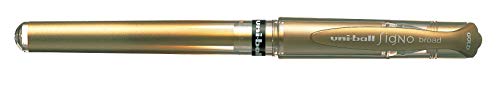 Uni ball Signo, Breite UM153 oder 12 X Tintenroller, Gel, 1 mm, goldfarben von Uni-Ball