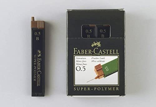 super-polymer Feinmine 0,5 mm 2B 12 Stück von Faber-Castell