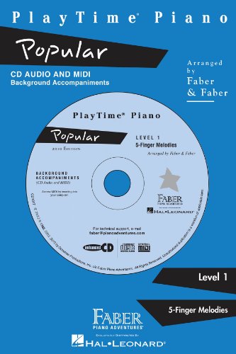 Playtime Piano Popular CD Level 1 Accompaniments Playtime Piano Popular CD Level 1 Accompaniments von Faber Piano Adventures
