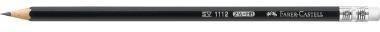 Faber-castell Bleistift 111200 mit Gummitip HB sw 306000990 Faber-castell Bleistift 111200 mit Gummitip HB sw 306000990 von Faber-castell