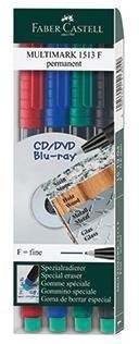 Faber-castell Faber Castell CD DVD-Marker MULTIMARK 151304 4 St./Pack. 156043799 Faber-castell Faber Castell CD DVD-Marker MULTIMARK 151304 4 St./Pack. 156043799 von Faber-castell