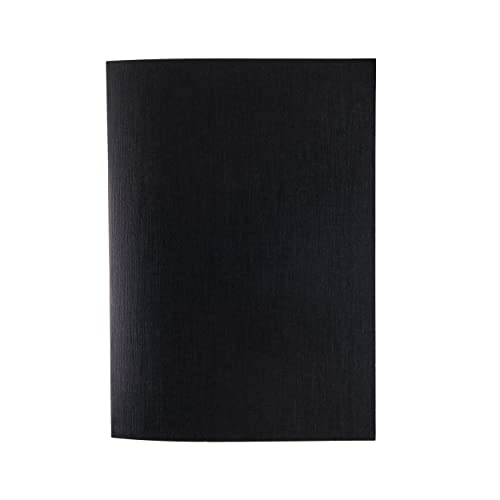 Fabriano Ecoqua Plus Notizbuch mit Klebstoffbindung, 21,1 x 29,7 cm, A4, gepunktet, Schwarz von Fabriano