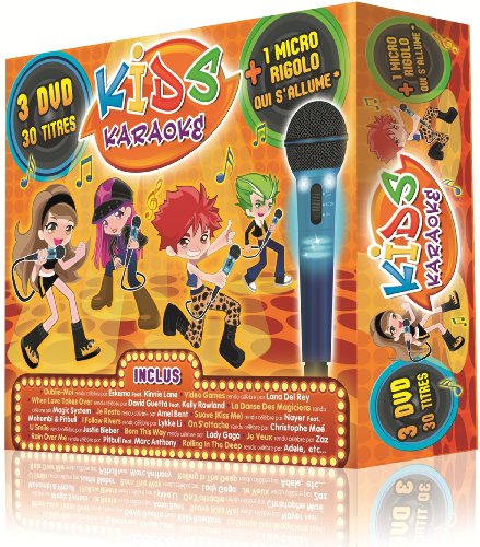 Kids Karaoké : Coffret 3 DVD + 1 Micro Rigolo Enfant von Fabrice Thire Music