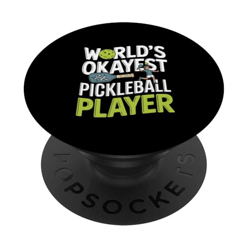 Der beste Pickleball-Spieler der Welt PopSockets Klebender PopGrip von Fabrinity